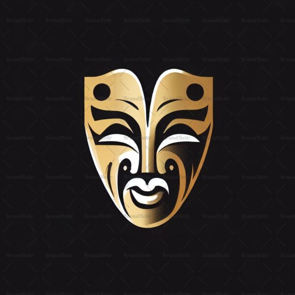 Dramatische Theatermaske